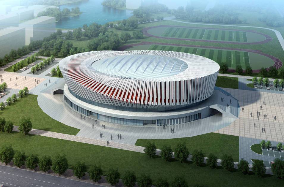 天津中醫藥大學新建體育館