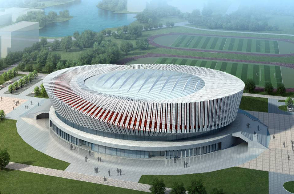 天津中醫藥大學新建體育館